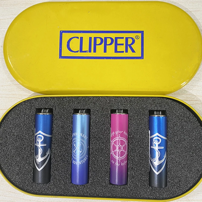 Mola torcia accendino CLIPPER Free Fire Pipe accendino a benzina