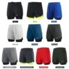 Lixada Men's 2-in-1 Running Shorts Quick Drying Breathable Active Training Exercise Jogging Cycling Shorts with Longer Liner 6