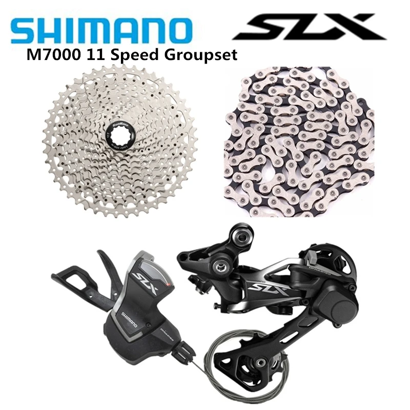 Shimano SLX 1X11 Spd Groupset I-Spec /& CN-HG601 Chain 120 Link w// CSMS8 11-46T