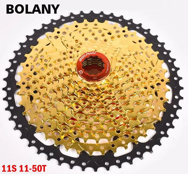 

Bicycle flywheel 11S 11-42 46 50T card type MTB MoutainBike 11 speed flywheel sprocket bicycle parts width ratio for M7000 M8000