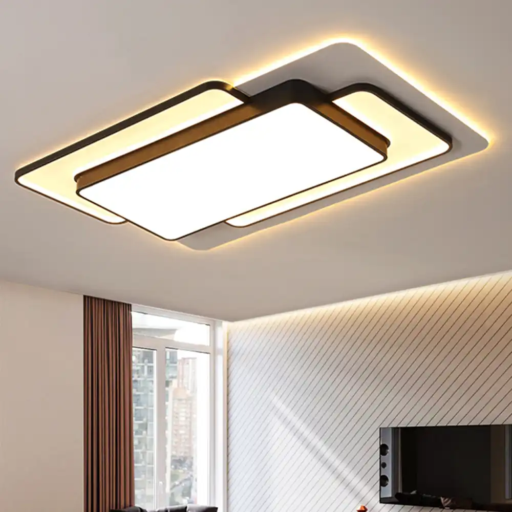 techo colgante regulable negra