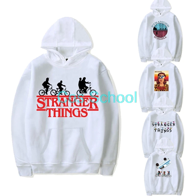 Cos School Stranger Things 3 толстовки мужские и женские Толстовки Флисовый свитер с