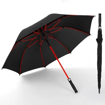 

Long handle umbrella high-end men business pole umbrella custom LOGO umbrella advertising umbrella golf umbrella