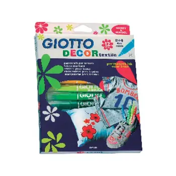 

FIL EST.12ROTULADORES GIOTTO DECO TEXTILE