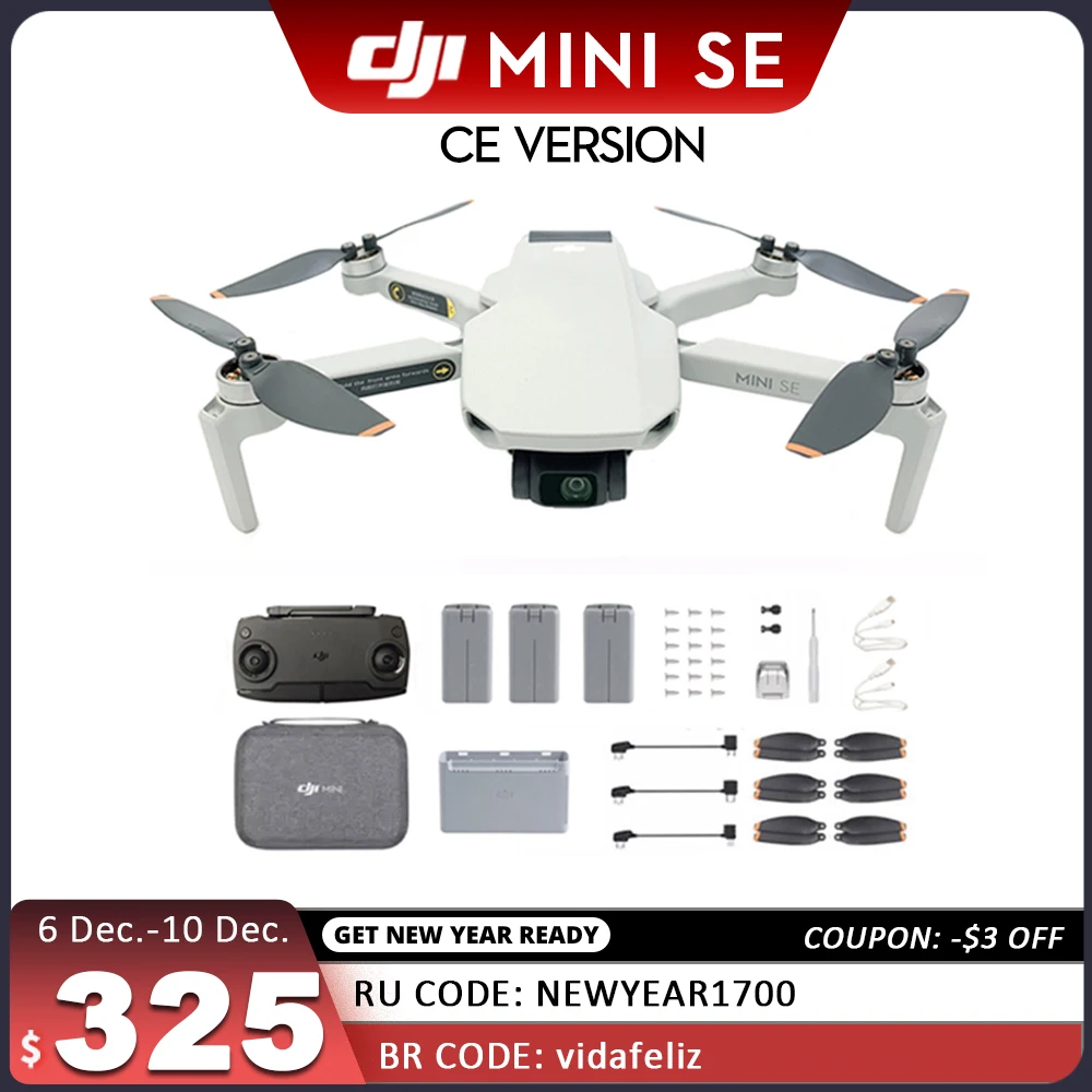 DJI Mini SE / fly more combo drone MT2SD25 версия CE 3-осевой стабилизатор времени полета 30 минут