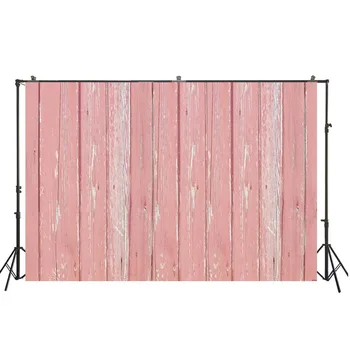 

HuaYi romantic photography pink panited wood planks decoration background backdrops for valentines day photoshoot D-9101