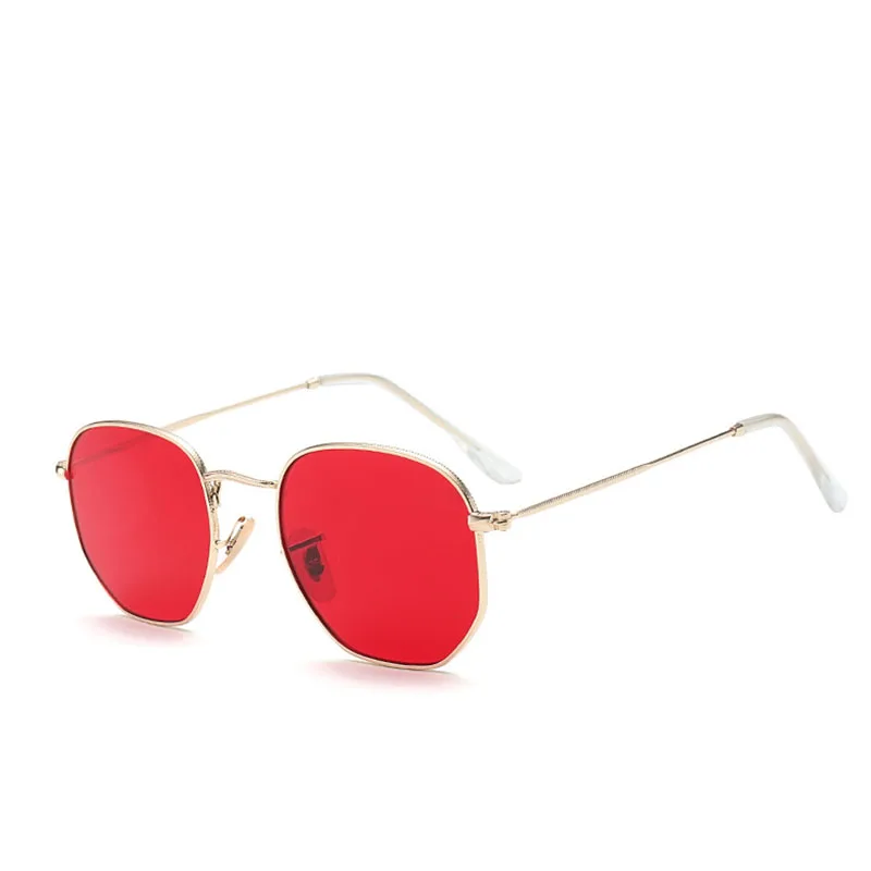 2019 Новая рамка металлические Квадратные Солнцезащитные очки для женщин классические Винтажные Солнцезащитные Очки Пилот фирменный