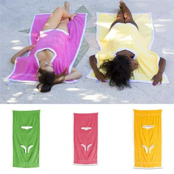 

180 x 75cm Microfiber Beach Bath Towel Women Sexy Wearable Bathing Beach Shawl Bathrobes Clothing Beach Dresses