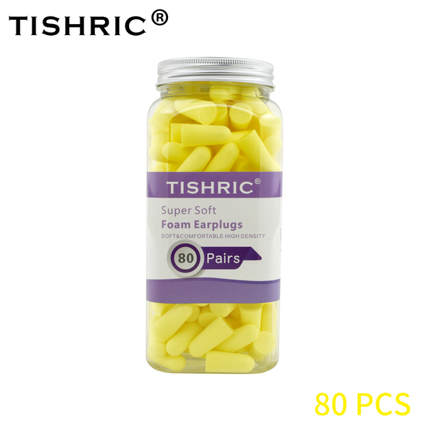 Pairs Sponge Sleeping Ear Plugs Earplugs Anti-noise Ear Plugs Noise Reduction Rate 35.5db Ear Protection