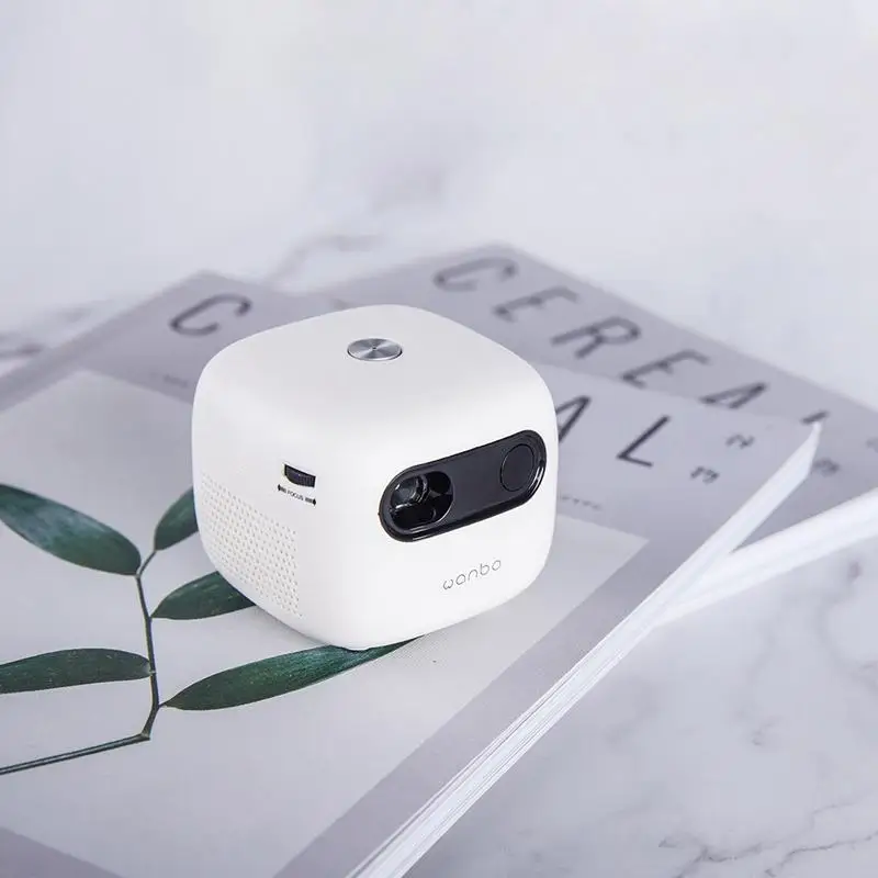  Xiaomi Wanbo Q6A DLP Projector LED Support 1080P 2.4G+5G Dual Frequency WIFI Bluetooth Portable Min
