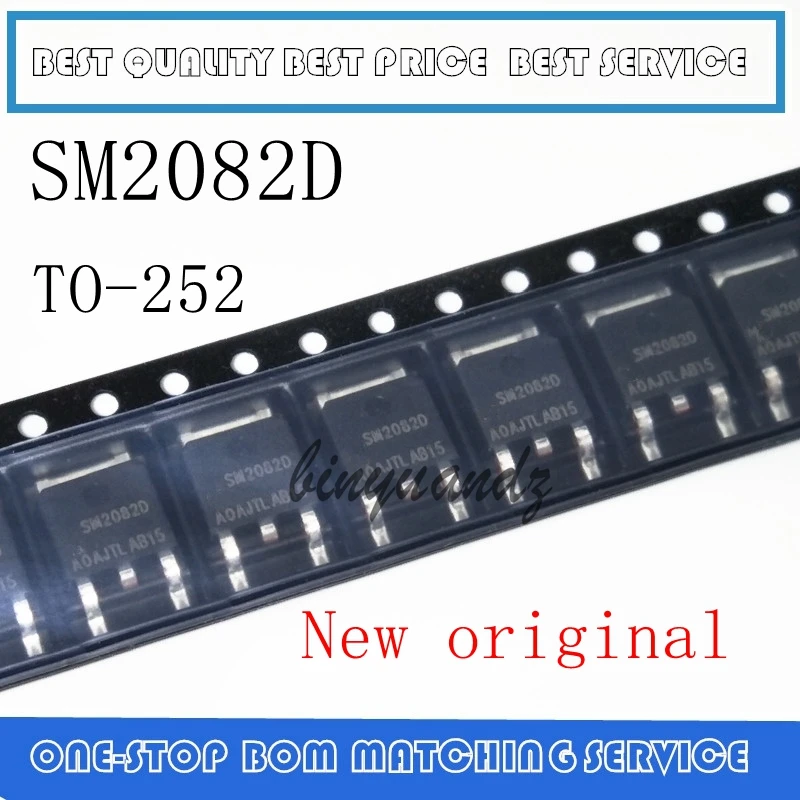 30 шт. 100 новый оригинальный линейный привод постоянного тока SM2082D SM2082 TO 252|Запасные