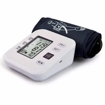 

Arm Type Rechargeable Voice Tonometer Smart Digital Pulse Blood Pressure Monitor Health Care Household Sphygmomanometer new