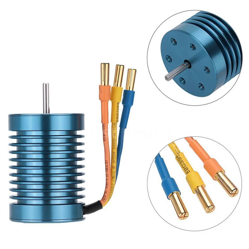 CYW-3650 3300KV/4P бесщеточный двигатель для 1/10 RC автомобиля