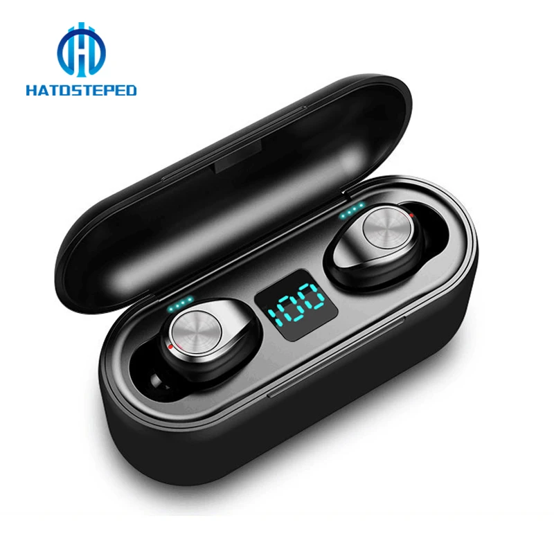 Bluetooth наушники TWS, беспроводные Bluetooth наушники, стерео гарнитура, Bluetooth наушники с микрофоном и зарядкой