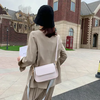 

Soft Leather Shoulder Bags For Ladies Handbags Designer Luxury Fashion Women Crossbody Bag Crocodile Semicircle Saddlebags