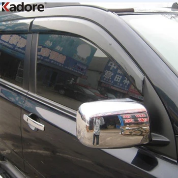 

For Nissan Qashqai 2008-2012 ABS Chrome Rearview Mirror Cover Trim Car Back Mirrors Covers External Auto Parts 2pcs/set