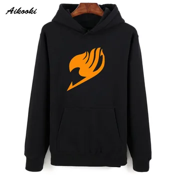 

2019 New Arrival Fairy Tail Hoodies Sweatshirt Men Women Pullover Hoody Winter Warm Male/Female Casual Clothes Fairy Tail Tops