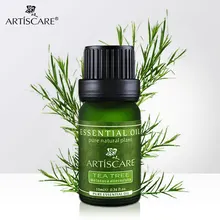 ARTISCARE-Aceite esencial de árbol de té puro para el cuidado de la cara, tratamiento de acné, aceite eliminador de puntos negros, anticicatrices, aceite de masaje facial