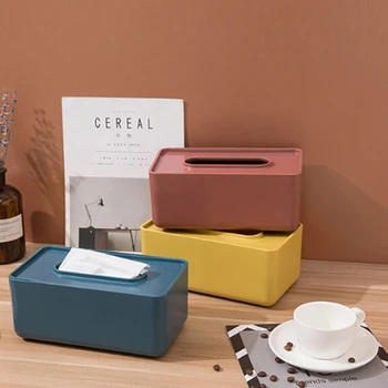 

Tissue Box Cover Toilet Box Tissue Roll Paper Holder Plastic Tissue Box Home Bathroom Kitchen Hotel Car Organizer Decor