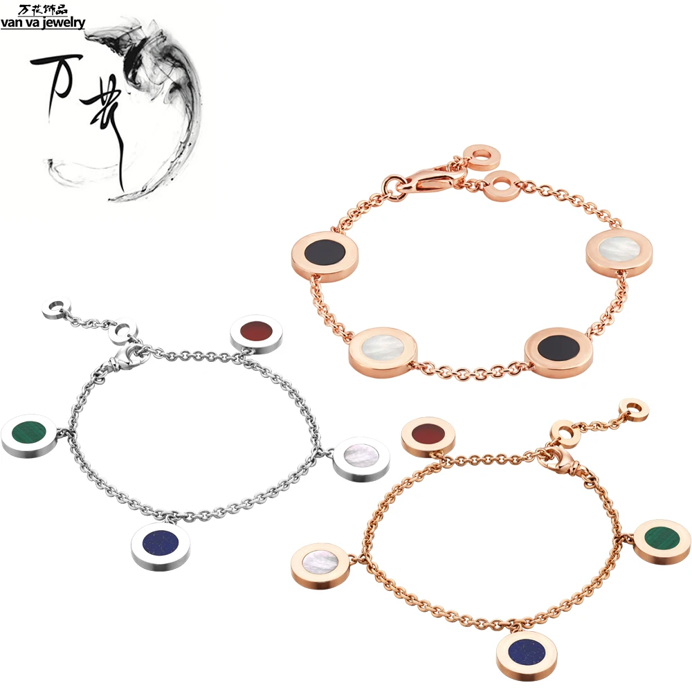 Van va fit bulgaria s925 Стерлинговое Серебро роскошный браслет для женщин подруги влюбленных подарок