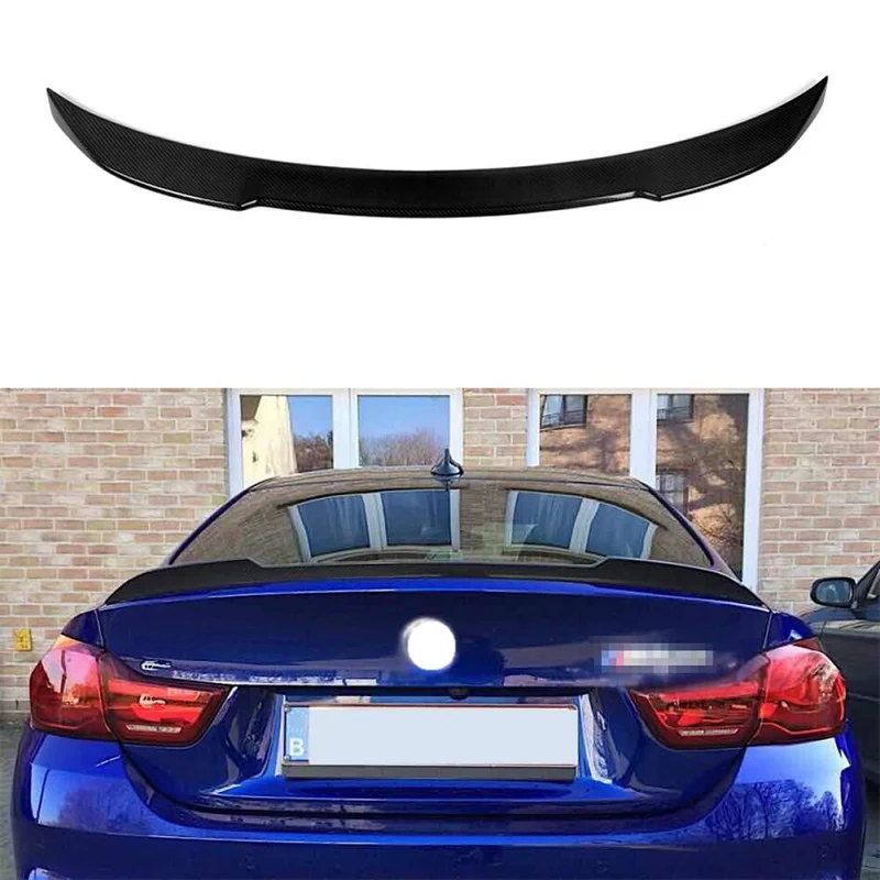 Carbon Fiber Rear Spoiler Trunk Wing CS Style Fit For BMW F82 M4 Coupe 2014+ | Автомобили и мотоциклы