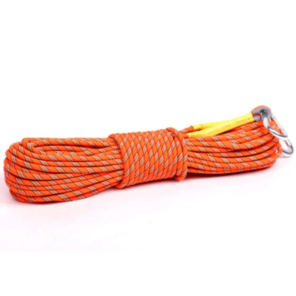 

Ropes Rock Climbing Rope 8mm Diameter Outdoor Hiking Accessories High Strength Cord Safety Rope Slow Down Escape Rope 30M