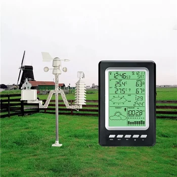 

Wireless Solar Sensor Weather Station WS1030 433Mhz Temperature Humidity Rain Pressure Wind Speed Wind Direction