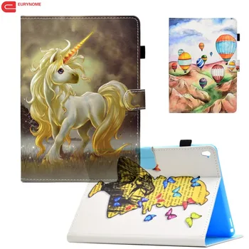 

Cartoon Case For Ipad Pro 9.7 Case Unicorn Wallet Card Pu Leather Stand Smart Cover For Ipad Pro 9.7 inch Case Screen Film