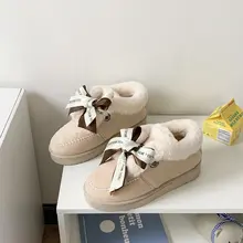 Для женщин сапоги зимние ботинки женские сапоги duantong на шнуровке плоская подошва женская обувь прилив Botas Mujer F031 Лидер продаж; большие размеры 35-40