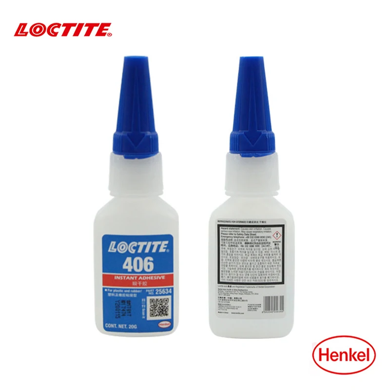 LOCTITE SUPER GLUE - 401, 406, 415, 416, 495 - MADE BY HENKEL - 20G -  GENUINE