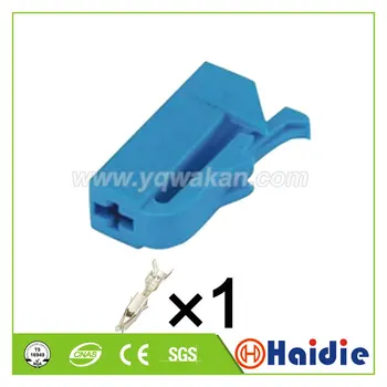 

Free shipping 2sets 1pin auto electric housing plug plastic wiring cable unsealed connector