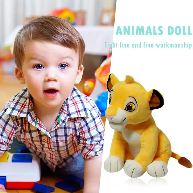 26 см, Simba, Король Лев, плюшевые игрушки, милые, теплые, мягкие, мягкие, животные, кукла для детей, Детский день рождения, Рождественский подарок смешной игрушки