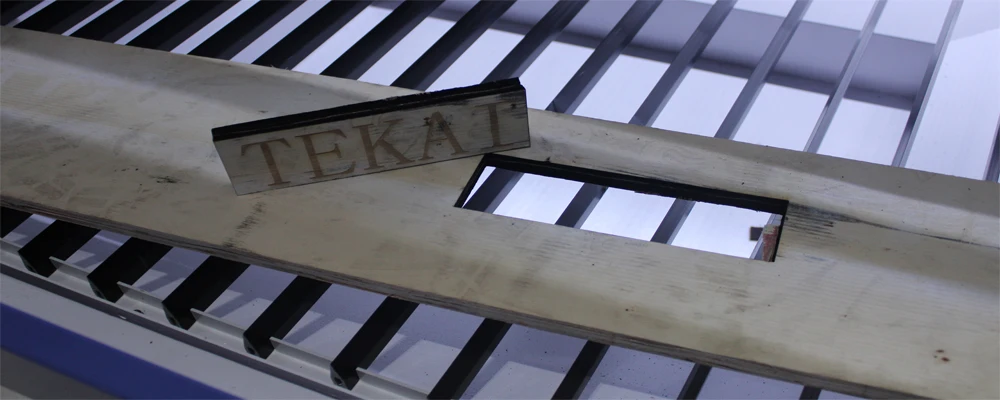 samples from tekai laser cutting machine 1390 2