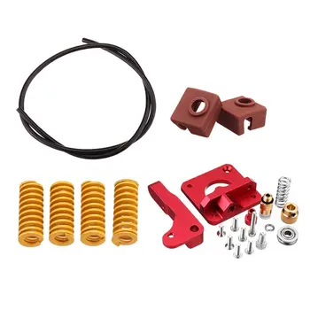 

Long-Distance Remote Metal Extruder+Leveling Spring+PETG Tube+MK10 Silicone Case Kit For Creality CR-10 Ender-3 Printer