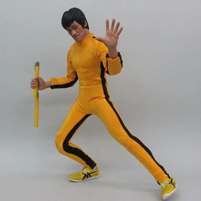 bruce lee black and yellow suit