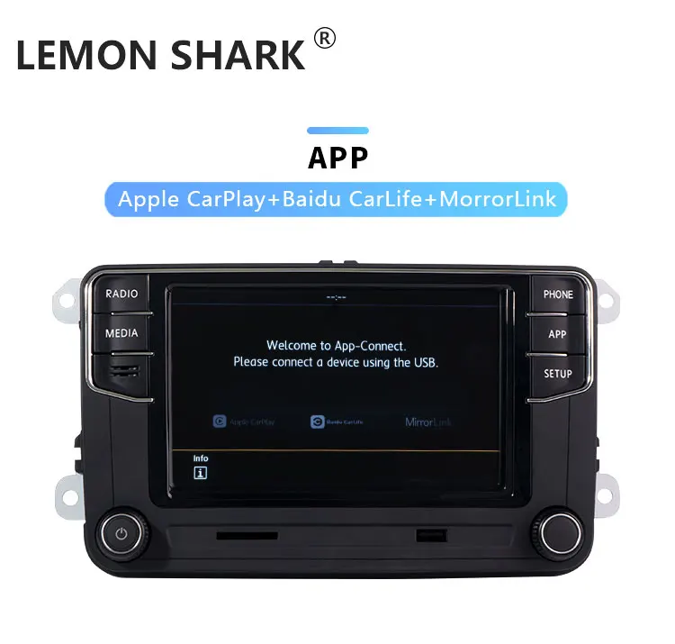 Apple Carplay Mirrorlink автомобиль MIB радио RCD330 RCD360C 187B 280D 280E радио статус автомобиля дисплей для VW MQB POLO 6C