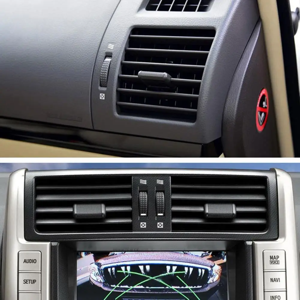 Передняя часть автомобиля для Toyota Prado A/C кондиционер вентиляционное отверстие зажим Tab 2010- полезные практичные популярные аксессуары