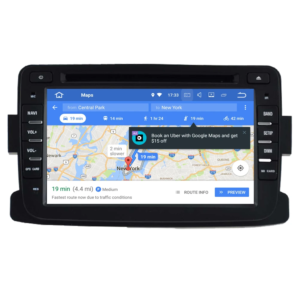 Чистый андроид 8,1 Системы для Renault Duster Logan dacia Dokker автомобильное радио с GPS Системы стерео Системы носители мультимедийного Системы