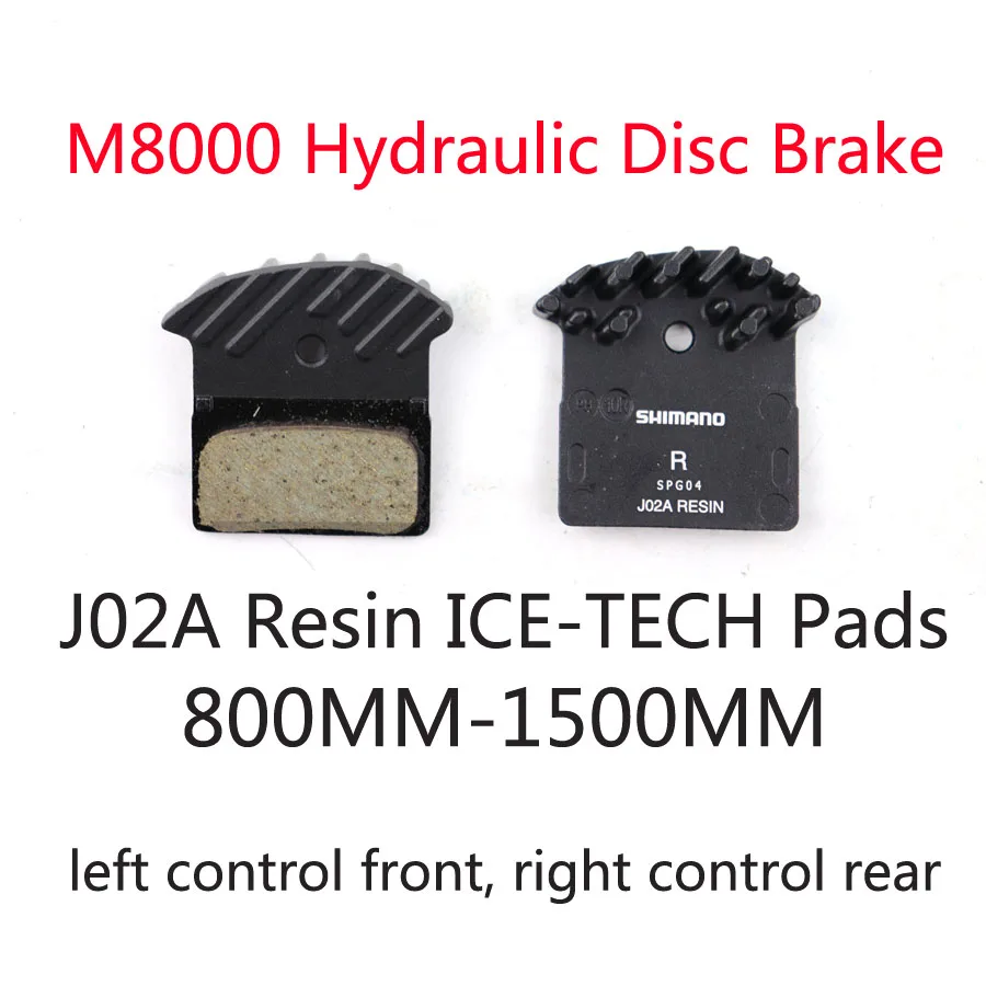 800-1500 Ice SHIMANO DEORE XT M8000 M8100 M8120 тормоз Горный велосипед гидравлический дисковый тормоз MTB ICE-TECH левый и правый 800 мм-1500 мм-1600 мм - Цвет: 800-1500 Ice