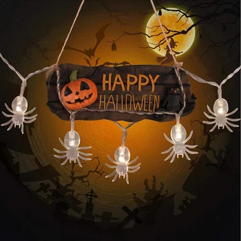 

Halloween Decorations Lights Horrible Spider Style Holiday Lamps DIY Hanging Horror Halloween Decoration for Home Party Supplies