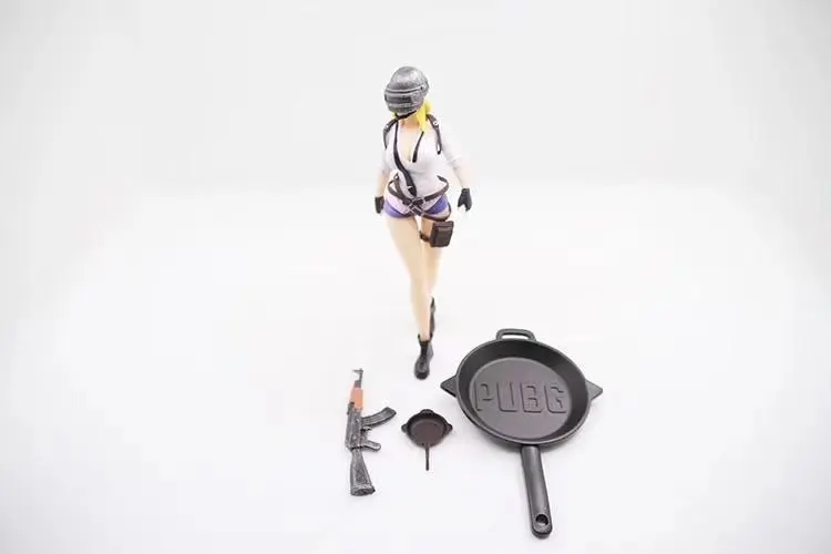 

Good Luck Jedi Survival Battle Royale Tonight Chicken Flat-bottom Pot Girl'S Figure Boxed Garage Kit