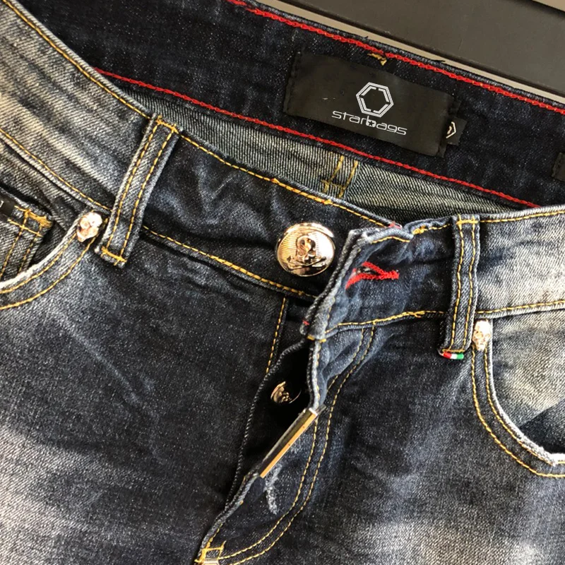 Original skull four season jeans car 