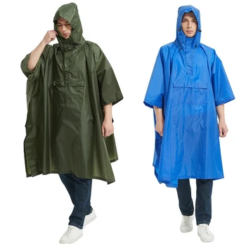 

Outdoor Multifunctional Backpack Cover Waterproof Poncho Camping Hiking Hiking Raincoat
