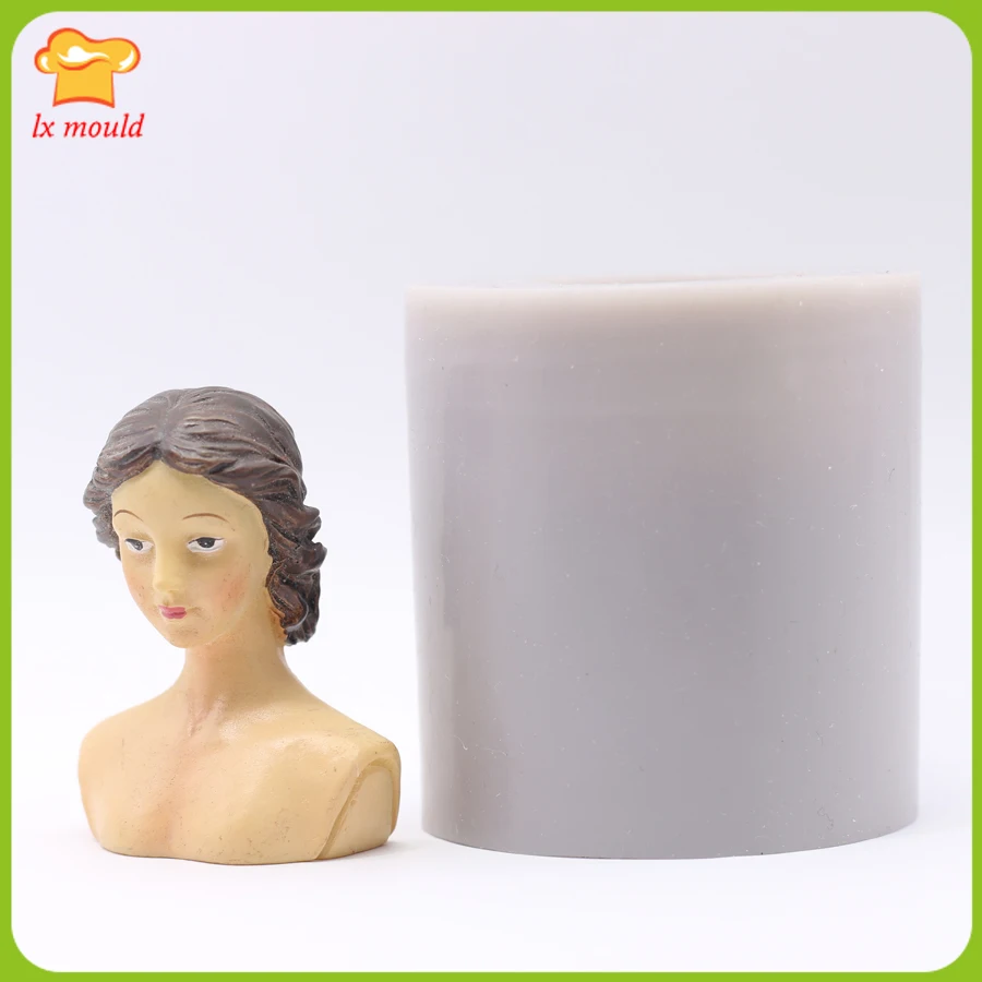 2019 новое платье принцессы для девочек головы силиконовые формы красоты роль