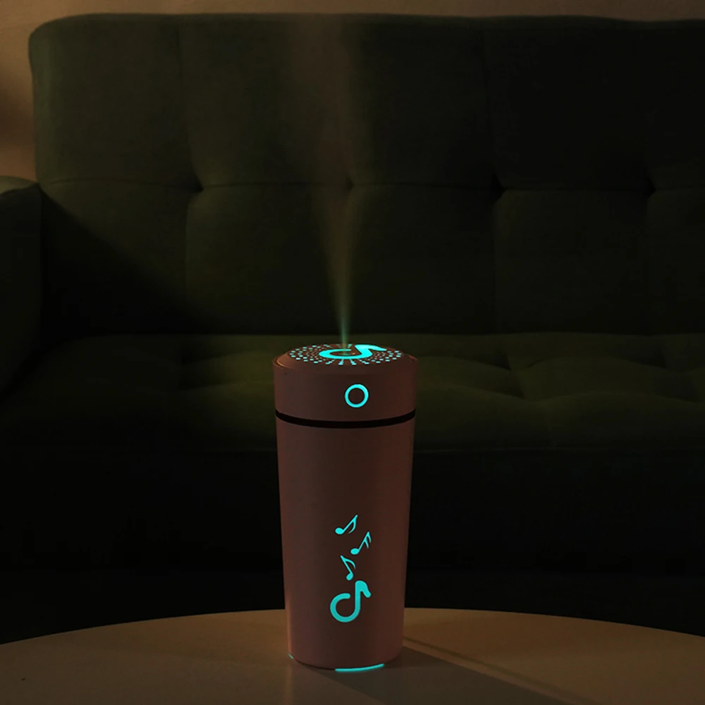 Cool Mist Portable Air Humidifier, Filter Free Vaporizer with 12Hrs Timer/Sleep Mode, Mute, Waterless Auto Shut-Off Small Gift