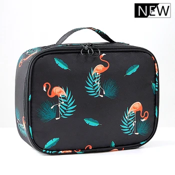 

Portable Waterproof Brush Makeup Organizer Case Travel Makeup Bag Large Cosmetic Bag Multifunction Case Toiletry Bags for Women