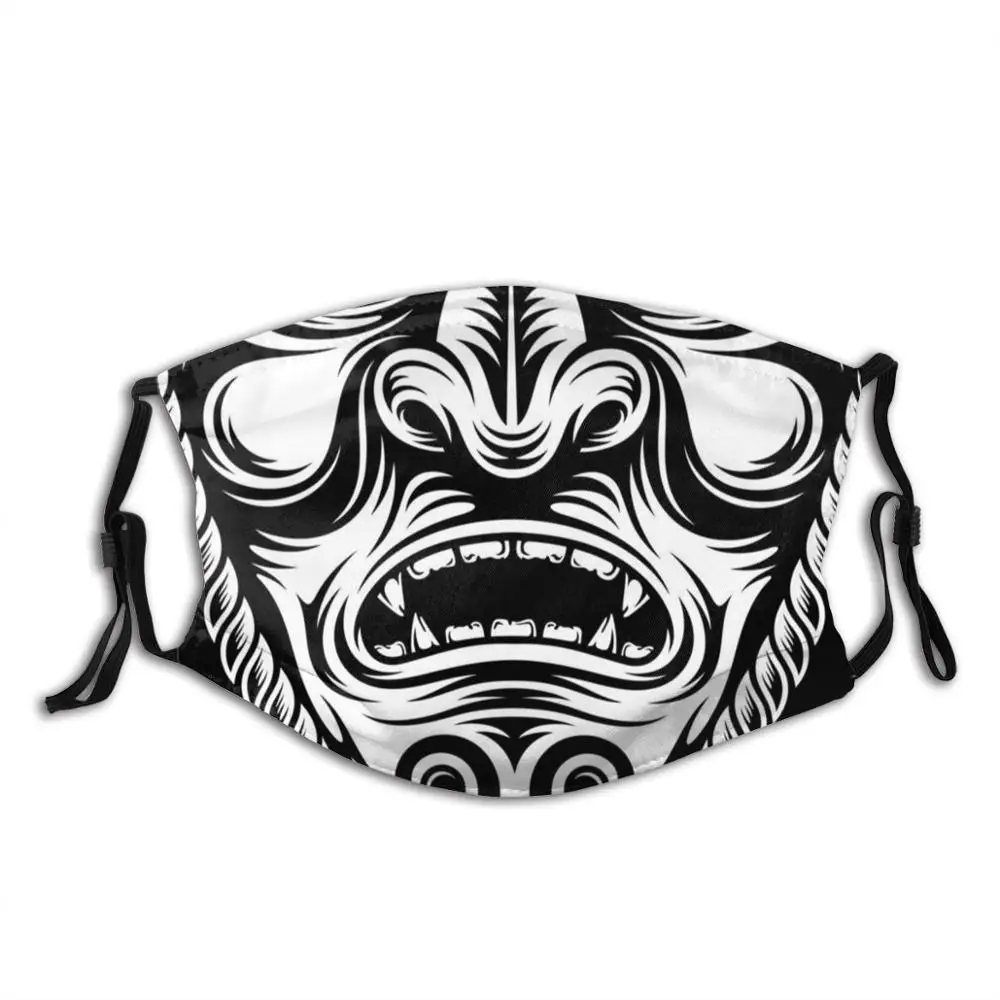 Маска для лица великого воина с фильтром японский Ронин меч катана | Аксессуары