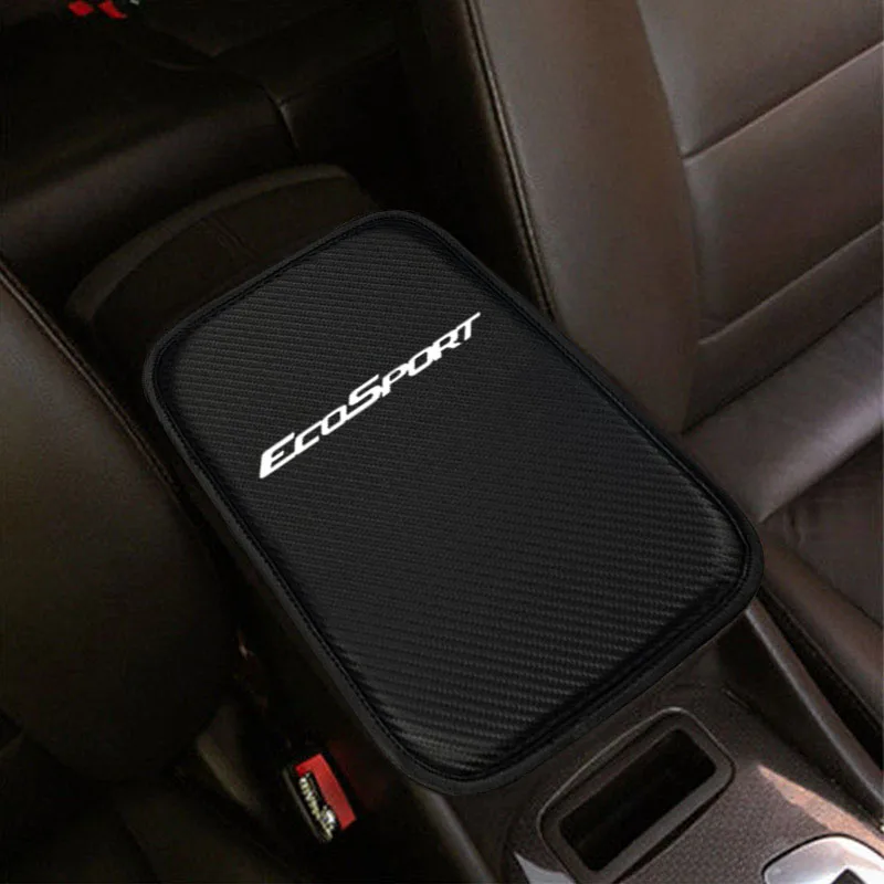 Автомобильный подлокотник для FORD ECOSPORT, чехол для автомобилей, увеличенный коврик, удобная Центральная Накладка для рук, защитная подушка, авто товары