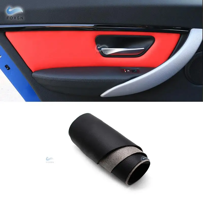 For BMW 3 Series F30 2013 2014 2015 2016 2017 Microfiber Leather Car Interior Door Handle Panel Cover Trim | Автомобили и