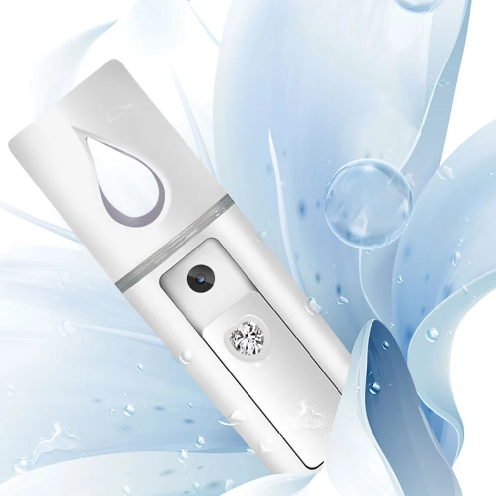 

Mini Portable Air Humidifier Nano USB Mirror Steaming Face Beauty Care Skin Clean Ultrasonic Spray Humidifier For Home Office
